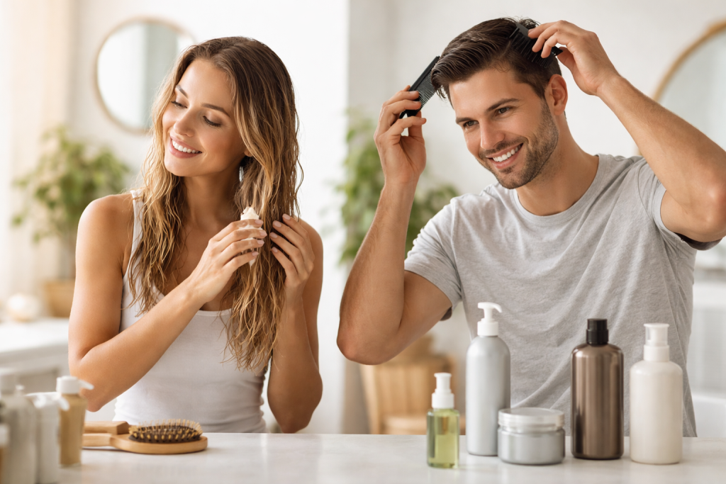 Hair Care Routine for Men and Women