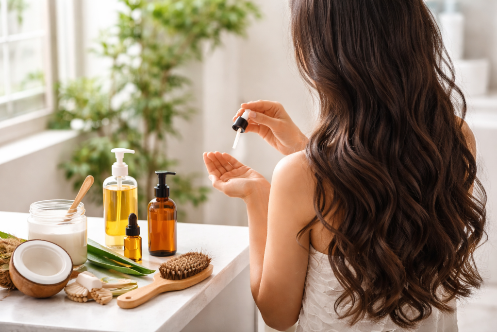 Natural Hair Care Habits for Long