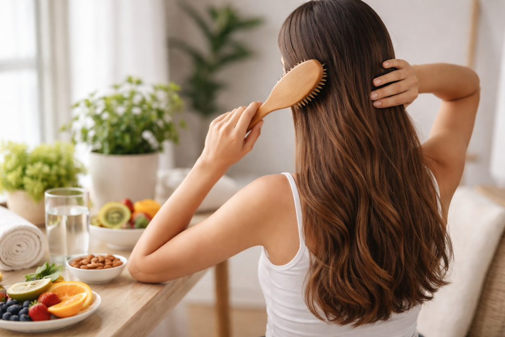 Healthy Hair Without Using Products
